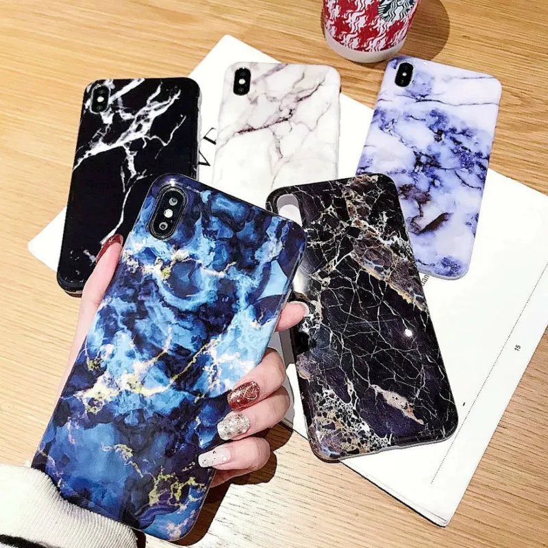 Marble Phone Case For iPhone 7 Case 6 6s XS Max Luxury Marble For iphone 8 Plus Coque X XR XS Soft TPU Silicon Back Cover Capa
Marble Phone Case For iPhone 7 Case 6 6s XS Max Luxury Marble For iphone 8 Plus Coque X XR XS Soft TPU Silicon Back Cover Capa