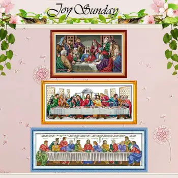 The Last Supper painting counted Cross Stitch 11CT 14CT Cross Stitch Set Wholesale DIY Cross-stitch Kit Embroidery Needlework
The Last Supper painting counted Cross Stitch 11CT 14CT Cross Stitch Set Wholesale DIY Cross-stitch Kit Embroidery Needlework
