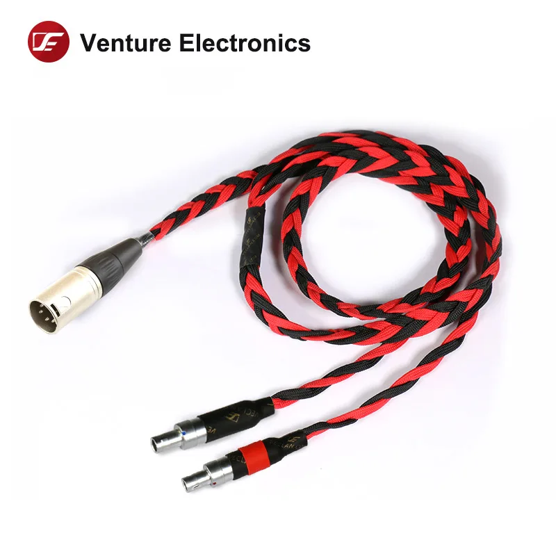 Venture Electronics Basic Black litz HD800 hd8xx 2.5mm 4.4mm balanced headphone cable
Venture Electronics Basic Black litz HD800 hd8xx 2.5mm 4.4mm balanced headphone cable