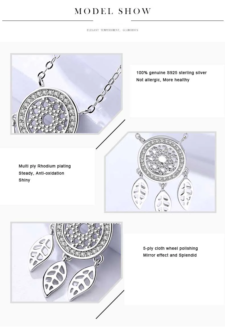7 silver necklace for women