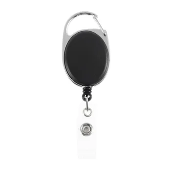 1 PC Hot Selling Black Retractable Pull Key Ring Id Badge Lanyard Name Tag Card Holder Recoil Reel Belt Clip
1 PC Hot Selling Black Retractable Pull Key Ring Id Badge Lanyard Name Tag Card Holder Recoil Reel Belt Clip