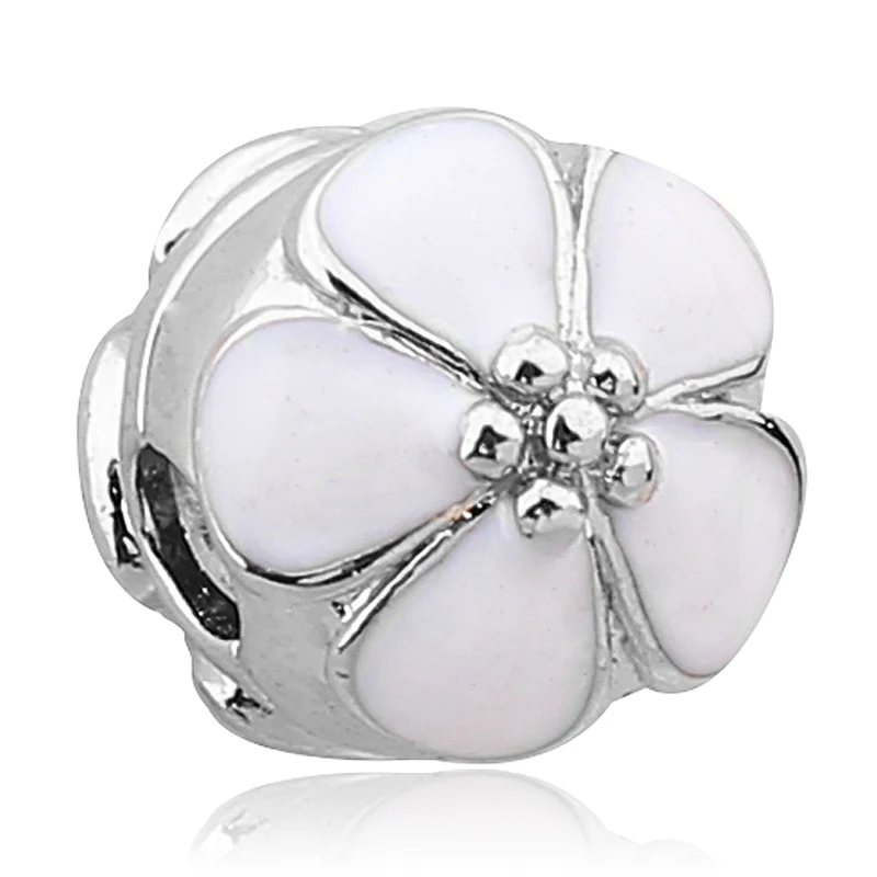 Free Shipping Silver White Enamel Cherry Blooms Clip Charms Flower Stop Beads Fits Pandora European Bracelets Bangles
Free Shipping Silver White Enamel Cherry Blooms Clip Charms Flower Stop Beads Fits Pandora European Bracelets Bangles