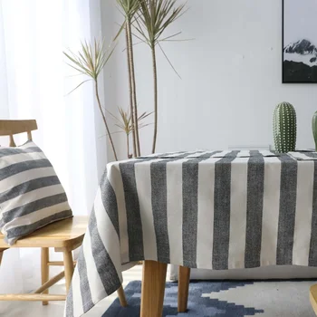 Europe Table Cloth Cotton Striped Tablecloth Dinner table cloth Rectangle Table Cover For Home Party WEdding toalha de mesa
Europe Table Cloth Cotton Striped Tablecloth Dinner table cloth Rectangle Table Cover For Home Party WEdding toalha de mesa