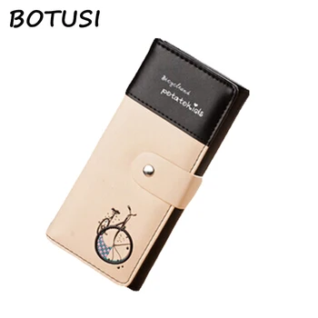 BOTUSI Carton Bicycle Long Women's Wallets Fashion Casual Style Card Holders Female Zipper and Hasp Lady Large Space
BOTUSI Carton Bicycle Long Women's Wallets Fashion Casual Style Card Holders Female Zipper and Hasp Lady Large Space