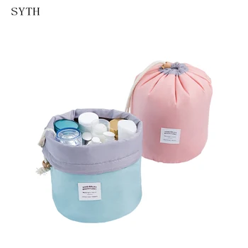 SYTH Drop Ship Drawstring Barrel Shaped Woman Travel Cosmetic Storage Bags of High Capcity Elegant Makeup Organizer Storage Bag
SYTH Drop Ship Drawstring Barrel Shaped Woman Travel Cosmetic Storage Bags of High Capcity Elegant Makeup Organizer Storage Bag