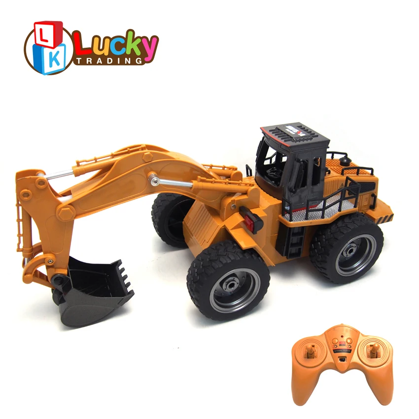Long Time Playing 1/18 Radio Control Engineering Metal RC Excavator Toy with 6 Channels Remote Control Excavator
Long Time Playing 1/18 Radio Control Engineering Metal RC Excavator Toy with 6 Channels Remote Control Excavator