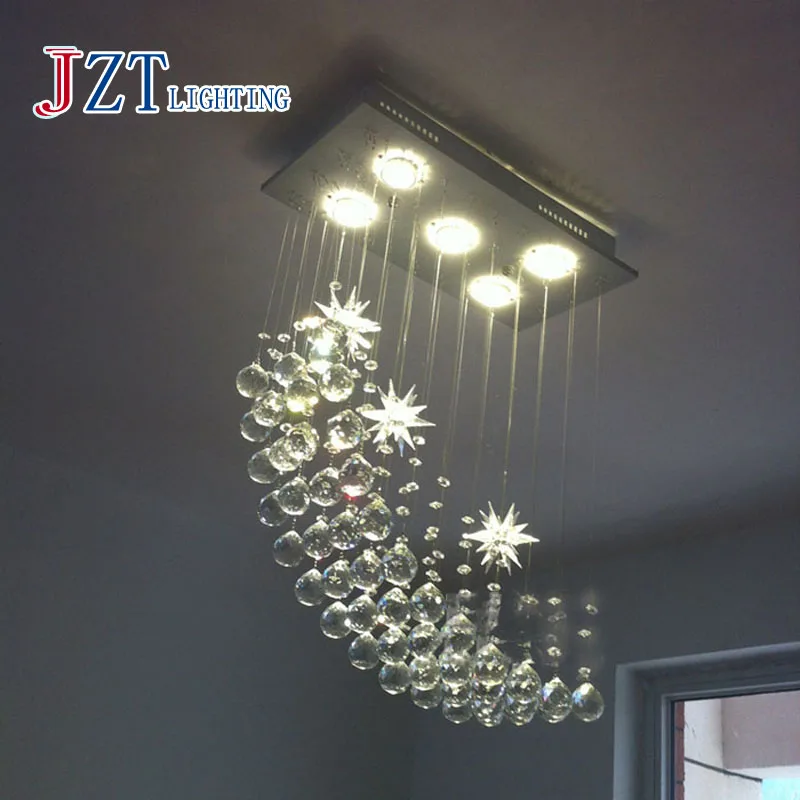 J Best price mordern light and Contracted Crystal Messenger Wire lamp led Chandelier Pendant Lamp Droplight bedroom room light
J Best price mordern light and Contracted Crystal Messenger Wire lamp led Chandelier Pendant Lamp Droplight bedroom room light