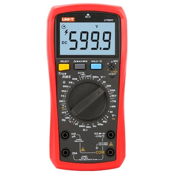 UNI-T UNI T True RMS Digital Multimeter UT890C UT890D+ Manual Range AC DC DMM Frequency Capacitance Temperature Tester Backlight
UNI-T UNI T True RMS Digital Multimeter UT890C UT890D+ Manual Range AC DC DMM Frequency Capacitance Temperature Tester Backlight