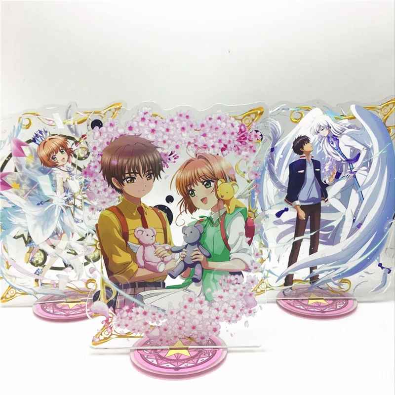 Anime Card Captor keychain Kinomoto Sakura Li Syaoran cute fun cartoon Acrylic key chain fashion novelty personalized jewelry
Anime Card Captor keychain Kinomoto Sakura Li Syaoran cute fun cartoon Acrylic key chain fashion novelty personalized jewelry