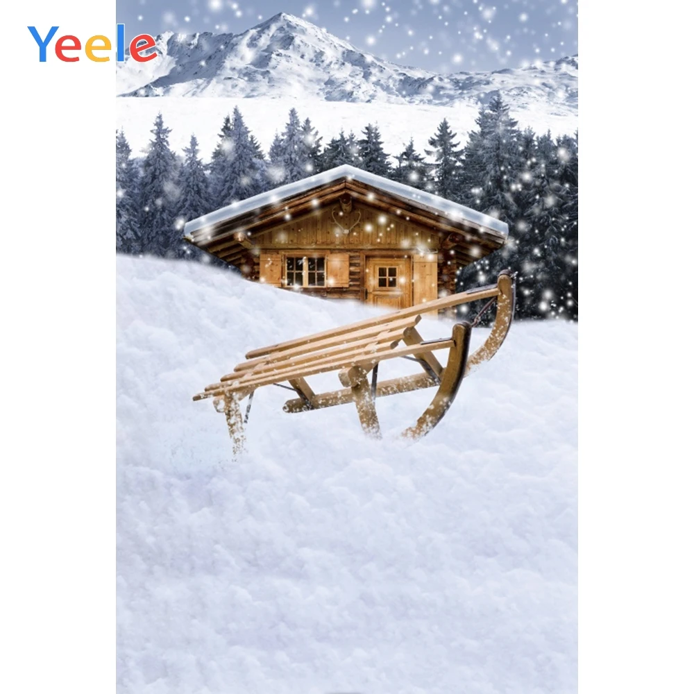 Yeele Winter Landscape Mountain Snow Sleigh House Photography Backdrops Personalized Photographic Backgrounds For Photo Studio
Yeele Winter Landscape Mountain Snow Sleigh House Photography Backdrops Personalized Photographic Backgrounds For Photo Studio