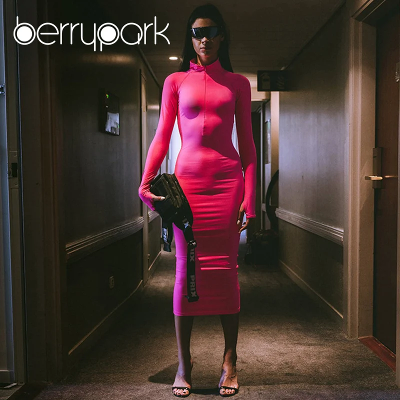 BerryPark High Quality Long Sleeve Sport Dress 2019 Women Stretchy Skinny Running Clothes Workout Wear Fitness Suit Tennis Dress
BerryPark High Quality Long Sleeve Sport Dress 2019 Women Stretchy Skinny Running Clothes Workout Wear Fitness Suit Tennis Dress