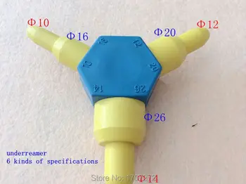 plumbing tools underreamer 10/12/14/16/20/26mm new material plastic The whole circle device for pex-al-pex pipe
plumbing tools underreamer 10/12/14/16/20/26mm new material plastic The whole circle device for pex-al-pex pipe
