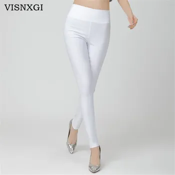 VISNXGI New Spring Summer Pants Spandex Women's Clothing 2XL White Pencil Pants Ladies Cotton High Waist Elastic Solid Trousers
VISNXGI New Spring Summer Pants Spandex Women's Clothing 2XL White Pencil Pants Ladies Cotton High Waist Elastic Solid Trousers