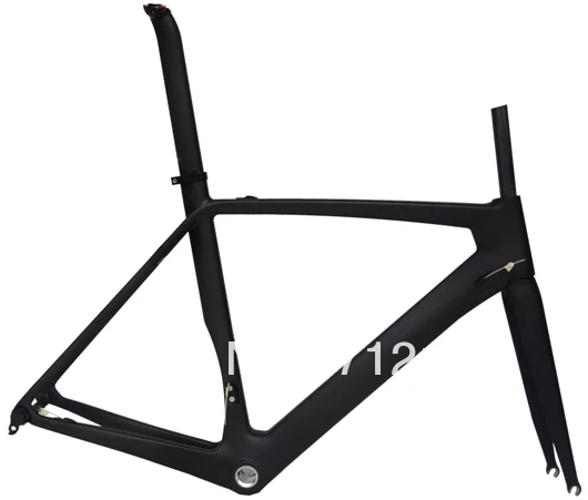 FR318 Carbon Matt Road Bike Frame ( BB30 ) Fork seatpost clamp 50cm 52cm 54cm 56cm 58cm
FR318 Carbon Matt Road Bike Frame ( BB30 ) Fork seatpost clamp 50cm 52cm 54cm 56cm 58cm