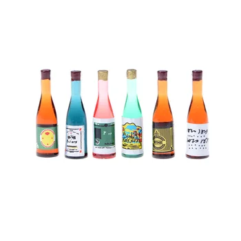 Kitchen Drink Dollhouse Wine Juice Bottles Furniture Toy 1:12 Miniature Wholesale 6 Pcs/set Multicolor
Kitchen Drink Dollhouse Wine Juice Bottles Furniture Toy 1:12 Miniature Wholesale 6 Pcs/set Multicolor