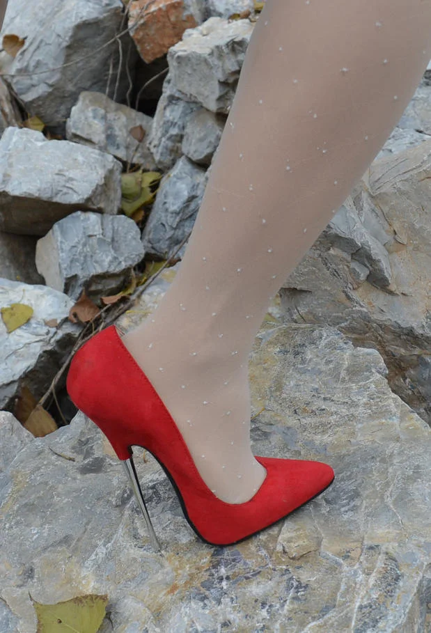 Fashion Womens Red Flock Pointed Toe Pumps Steel Heel 16cm High Heels Stilettos Shallow Shoes A8
Fashion Womens Red Flock Pointed Toe Pumps Steel Heel 16cm High Heels Stilettos Shallow Shoes A8