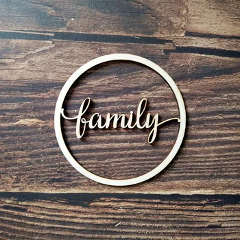 10pcs Wooden Laser Cut Unfinished Round Circle Family Script Word Sign Wood Signs Cursive Words Home Wedding Room Decoration Art
10pcs Wooden Laser Cut Unfinished Round Circle Family Script Word Sign Wood Signs Cursive Words Home Wedding Room Decoration Art
