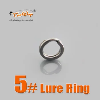 New Product 200 pcs/lot Lure Ring Stainless Steel Split Rings for Blank Lures Crankbait Hard Bait Fishing Ring UPR5mm
New Product 200 pcs/lot Lure Ring Stainless Steel Split Rings for Blank Lures Crankbait Hard Bait Fishing Ring UPR5mm