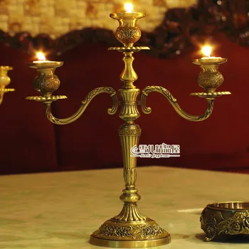 European bronze Candlestick Candlestick candle dinner Wedding Candle Candlestick Vintage props new alloy electroplating
European bronze Candlestick Candlestick candle dinner Wedding Candle Candlestick Vintage props new alloy electroplating