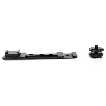 Hot Shoe Extension Bar Mount Cold Shoe Extension Flash Bracket Dual Straight Mount Flash Bracket Fits Nikon Canon Sony Olympus
Hot Shoe Extension Bar Mount Cold Shoe Extension Flash Bracket Dual Straight Mount Flash Bracket Fits Nikon Canon Sony Olympus