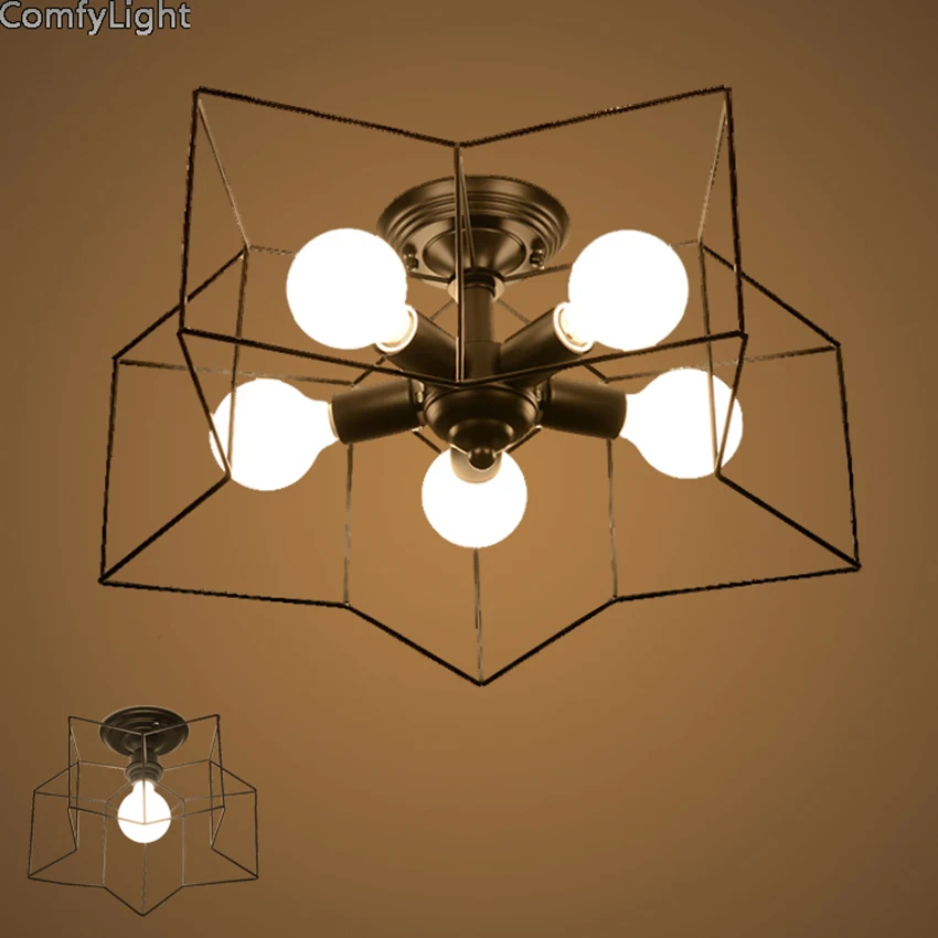 ceiling lights for living room fixture lamp modern Nordic vintage Innovative Simple fashion Star shape LED E27 light for cafe
ceiling lights for living room fixture lamp modern Nordic vintage Innovative Simple fashion Star shape LED E27 light for cafe
