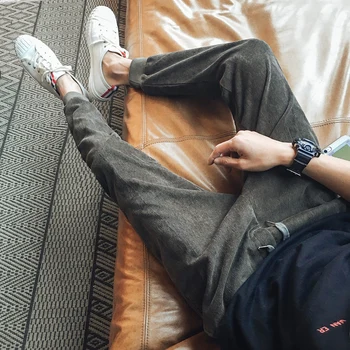 Corduroy Khaki Pants Men Fitness Causal Men Tracksuit Pants Cargo Joggers Pencil Pants Black Harem Sweatpants Male
Corduroy Khaki Pants Men Fitness Causal Men Tracksuit Pants Cargo Joggers Pencil Pants Black Harem Sweatpants Male