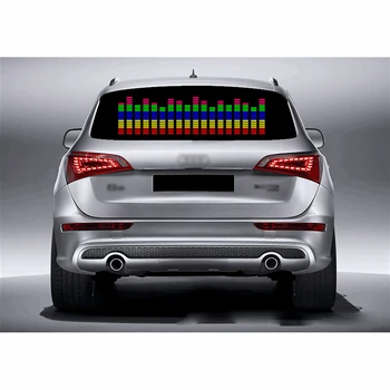 DUU 90*25cm Car Sticker Music Rhythm LED Light Car Rhythm Flash Lamp Sound Activated Equalizer Red with Yellow Blue Green
DUU 90*25cm Car Sticker Music Rhythm LED Light Car Rhythm Flash Lamp Sound Activated Equalizer Red with Yellow Blue Green