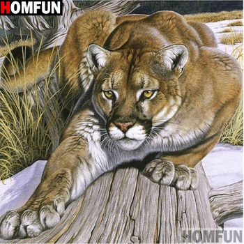 HOMFUN Diy 5d Diamond Painting "Animal leopard" Cross Stitch Square Round Diamond Embroidery Handwork Rhinestone Art A13095
HOMFUN Diy 5d Diamond Painting "Animal leopard" Cross Stitch Square Round Diamond Embroidery Handwork Rhinestone Art A13095