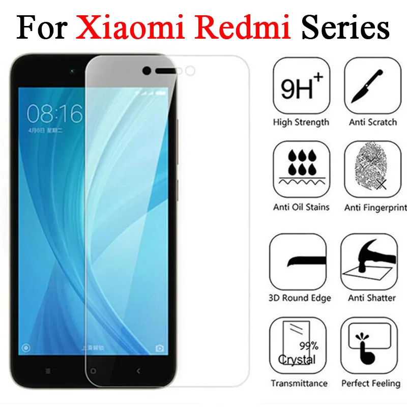 

protective glass for xiaomi redmi 5a 6 6a pro 4x 4a s2 note tempered glas a6 x4 a4 2s a5 on the ksiomi xiomi xaomi remi xiaomei