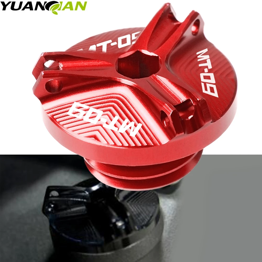 For Yamaha MT09 MT 09 TRACER FZ09 M2.0*2.5 Motorcycle accessories MT-09 CNC Aluminum Oil Filler Cap Plug cover with mt-09 logo
For Yamaha MT09 MT 09 TRACER FZ09 M2.0*2.5 Motorcycle accessories MT-09 CNC Aluminum Oil Filler Cap Plug cover with mt-09 logo