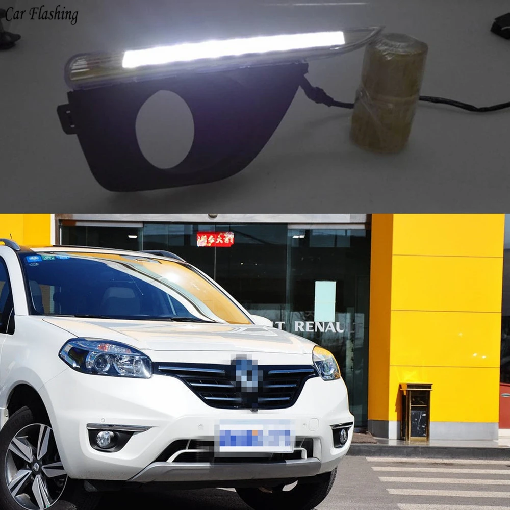 car flashing 2pcs For 2011 - 2014 Renault koleos driving LED DRL Daytime Running Light Warning Light Super Car Accessories
car flashing 2pcs For 2011 - 2014 Renault koleos driving LED DRL Daytime Running Light Warning Light Super Car Accessories
