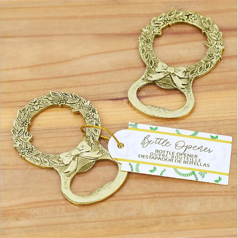 NEW ARRIVAL Gold Laurel Bottle Opener Winter Wedding Favors Party Giveaway For Guest 150pcs
NEW ARRIVAL Gold Laurel Bottle Opener Winter Wedding Favors Party Giveaway For Guest 150pcs