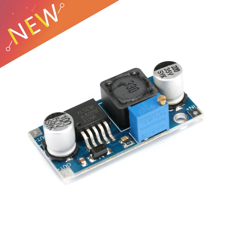 1Pcs XL6009 DC Adjustable Step Up Boost Power Converter Module Replace Power Supply Module Dc-dc Boost Converter
1Pcs XL6009 DC Adjustable Step Up Boost Power Converter Module Replace Power Supply Module Dc-dc Boost Converter