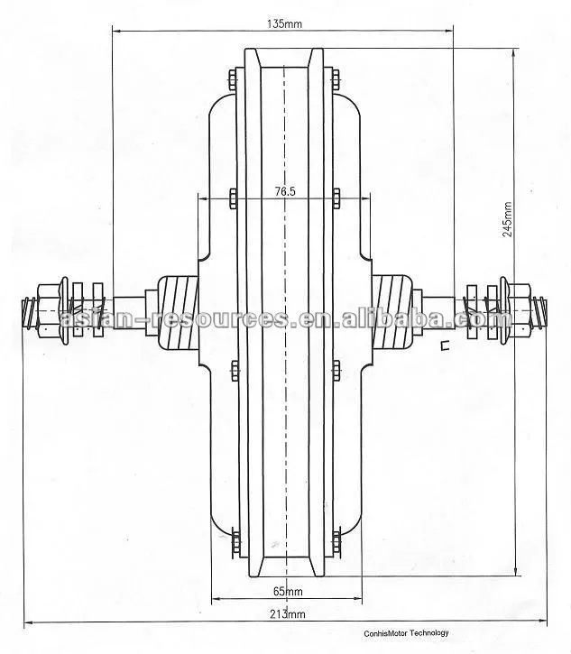 REAR WHEEL MOTOR DRAFT