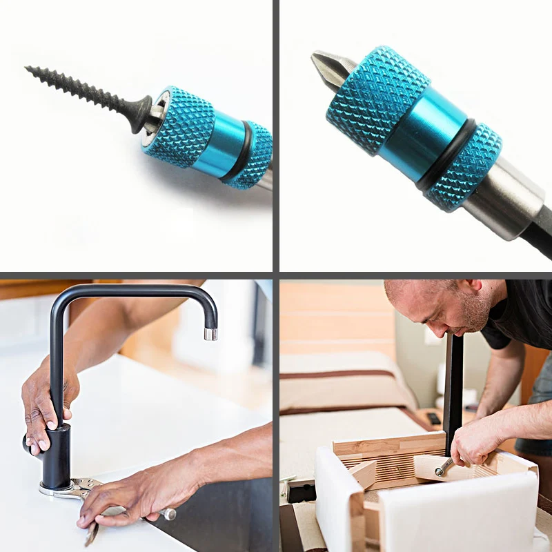 1PC Hex Shank Magnetic Drywall Screw Bit Holder Drill Screw Tool 1/4" Shank Precision Electric Screwdriver Set Drill Bits
1PC Hex Shank Magnetic Drywall Screw Bit Holder Drill Screw Tool 1/4" Shank Precision Electric Screwdriver Set Drill Bits