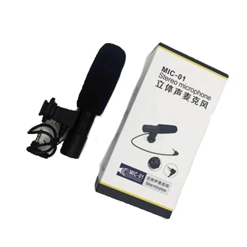 Foleto Mic01 Microphone Camera Professional Studio/stereo 3.5mm Recording Video Mic for Canon Nikon Pentax Digital Video Dv dslr
Foleto Mic01 Microphone Camera Professional Studio/stereo 3.5mm Recording Video Mic for Canon Nikon Pentax Digital Video Dv dslr