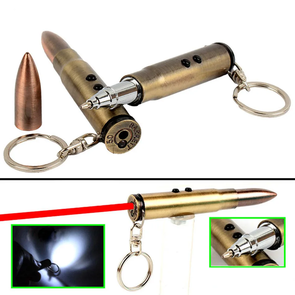 4-in-1-Multifunction-Bullet-Shaped-Pen-Survival-EDC-Laser-Light-Life-Saving-Hammer-Ballpoint-Pen