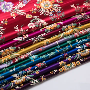 CF444 100*75cm 10colors Begonia Florals Jacquard Brocade Fabric Silk Chinese Festival Wedding Dress Qipao Cheongsam DIY Material
CF444 100*75cm 10colors Begonia Florals Jacquard Brocade Fabric Silk Chinese Festival Wedding Dress Qipao Cheongsam DIY Material