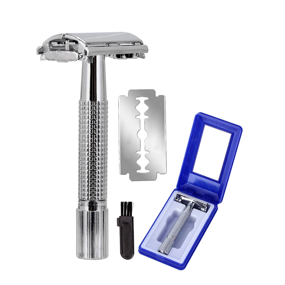 Upgrade Wet Shaving Safety Blade Razor Shaver Handle Barber Men's Manual Beard Hair Care +1 Travel Case
Upgrade Wet Shaving Safety Blade Razor Shaver Handle Barber Men's Manual Beard Hair Care +1 Travel Case