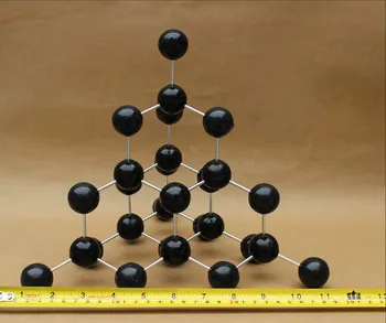 Chemical Teaching Model Crystal Molecular Structure Model Diamond Crystals Structure Model 30mm Diameter Sphere Aluminum Stick
Chemical Teaching Model Crystal Molecular Structure Model Diamond Crystals Structure Model 30mm Diameter Sphere Aluminum Stick