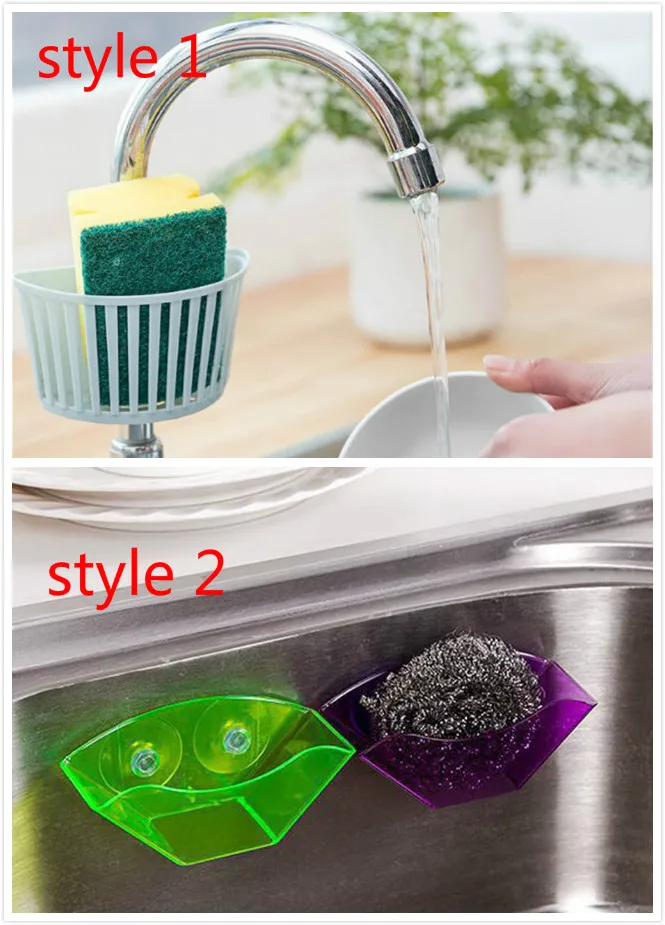1PCS 2styles Useful Suction Cup Sink Shelf Soap Sponge Drain Rack Kitchen Sucker Storage Tool
1PCS 2styles Useful Suction Cup Sink Shelf Soap Sponge Drain Rack Kitchen Sucker Storage Tool