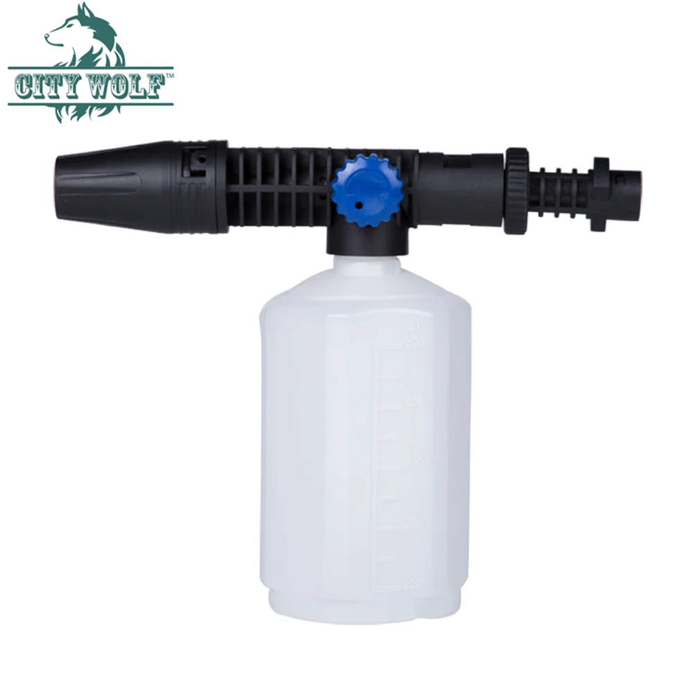 City wolf car washer snow foam lance foam gun soap bottle 500ML for Karcher K series high pressure washers
City wolf car washer snow foam lance foam gun soap bottle 500ML for Karcher K series high pressure washers