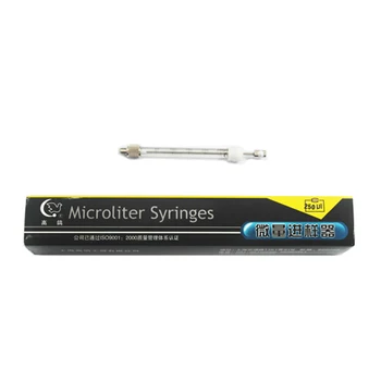 Direct high pigeon micro injector 50uL-5mL ml, sample injection, 30mm/60mm process, with the perforation
Direct high pigeon micro injector 50uL-5mL ml, sample injection, 30mm/60mm process, with the perforation