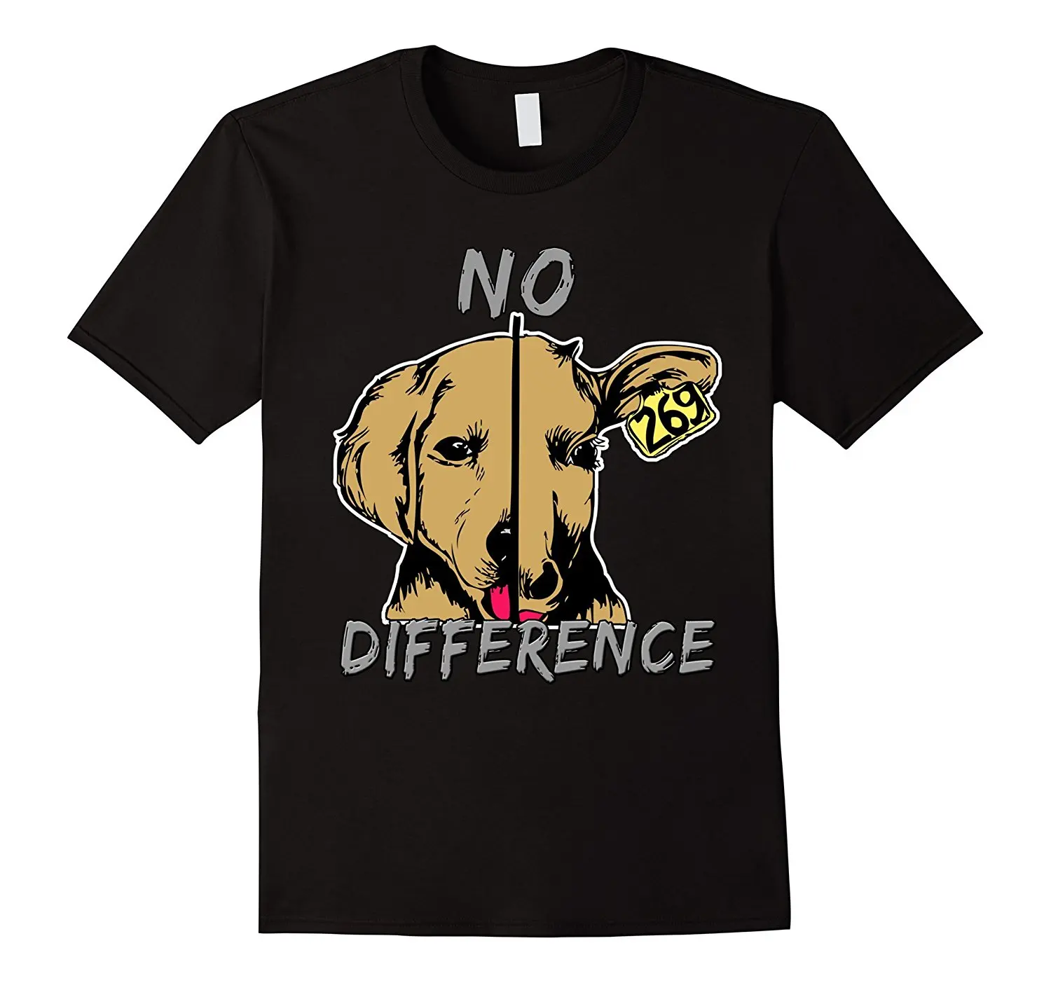 No Difference Dog Cow Vegan Vegetarian Healthy Living T-Shirt Tee Shirt Mens 2017 New T Shirts Printing New 2017 Funny
No Difference Dog Cow Vegan Vegetarian Healthy Living T-Shirt Tee Shirt Mens 2017 New T Shirts Printing New 2017 Funny