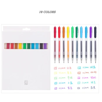 10 Colors Retractable Gel Pen 0.5mm Frosted Colorful Gel Pen Drawing DIY Diary Writing Office and School Supplies Gifts
10 Colors Retractable Gel Pen 0.5mm Frosted Colorful Gel Pen Drawing DIY Diary Writing Office and School Supplies Gifts