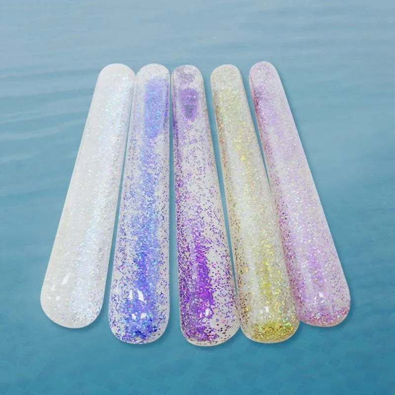 glitter pool noodle