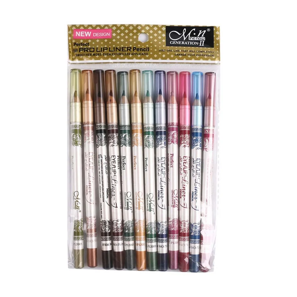 2018 Brand 2 in 1 Hot Sale Eye Liner eyeshadow Pencil Long-lasting Waterproof Makeup 12 colors
2018 Brand 2 in 1 Hot Sale Eye Liner eyeshadow Pencil Long-lasting Waterproof Makeup 12 colors