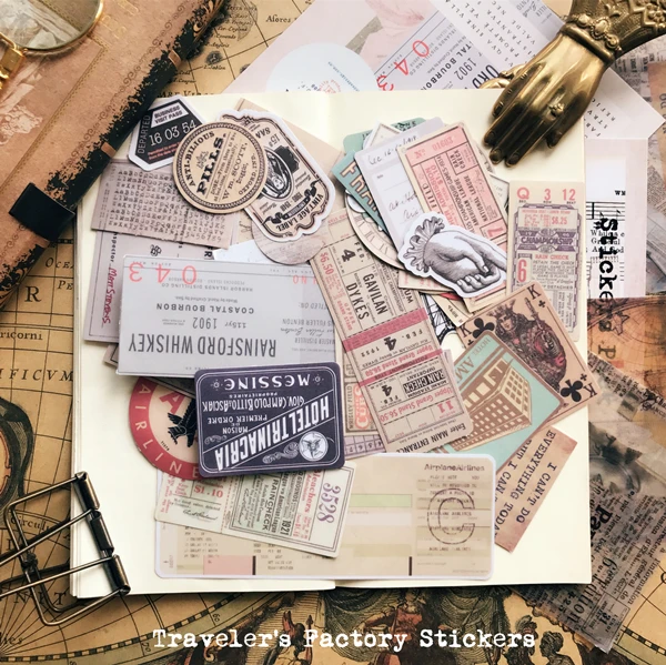 53Pcs English Bill Map Stickers Junk Journal Planner Stickers Scrapbooking Vintage Decorative Stickers DIY Craft Photo Albums
53Pcs English Bill Map Stickers Junk Journal Planner Stickers Scrapbooking Vintage Decorative Stickers DIY Craft Photo Albums