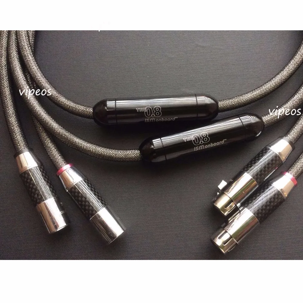 ISM the 0.8 XLR balance audio interconnect cable with carbon fiber silver plated connector plug
ISM the 0.8 XLR balance audio interconnect cable with carbon fiber silver plated connector plug