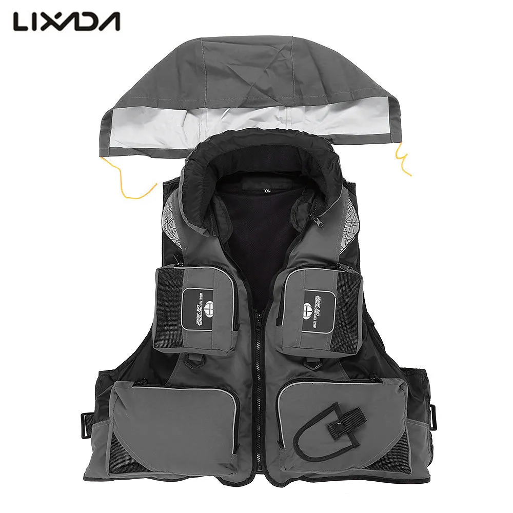Lixada Professional Fly Fishing Vest General Size Multi Function Adjustable Mesh Vest Outdoor life save Vest for Pesca
Lixada Professional Fly Fishing Vest General Size Multi Function Adjustable Mesh Vest Outdoor life save Vest for Pesca